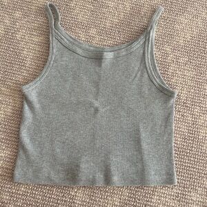 Brandy Melville grey crop tank